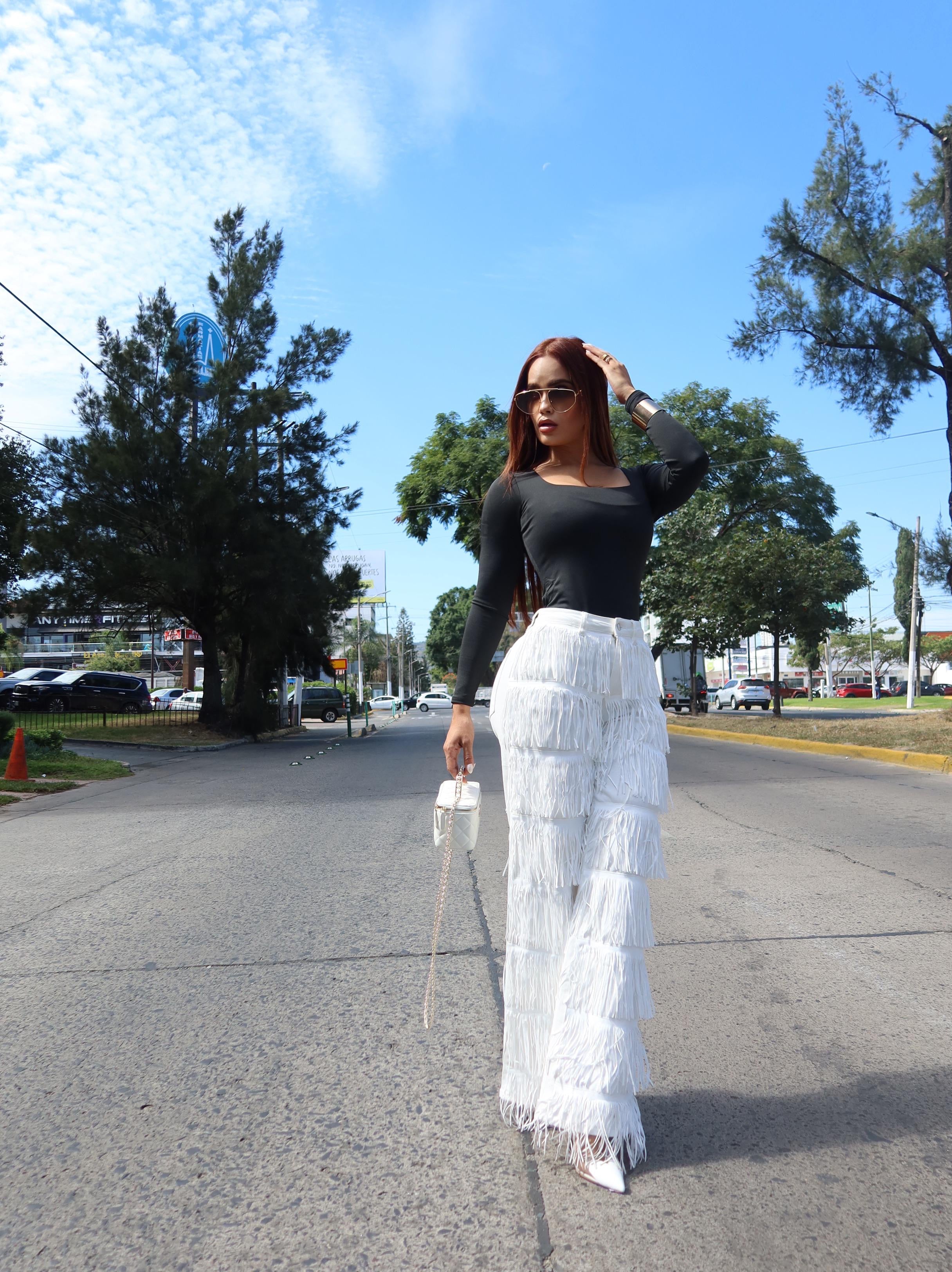 PANTALÓN BLANCO OLD WEST